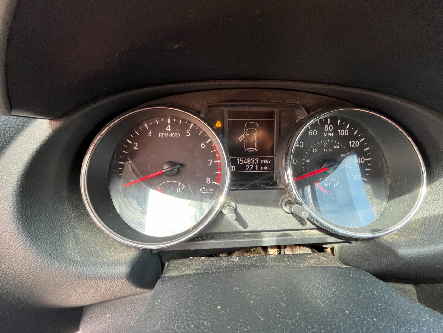 2011-2013 Nissan Rogue Instrument Cluster Speedometer Gauges 154.833 Miles OEM