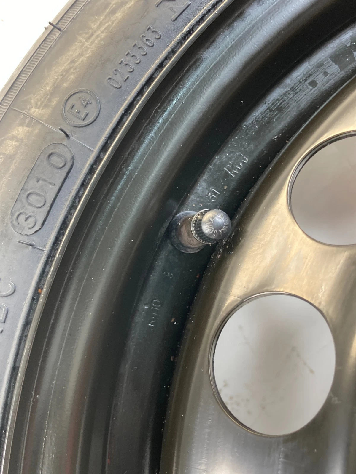 2004-2012 CHEVROLET CHEVY MALIBU SPARE TIRE COMPACT DONUT WHEEL T125/70D16 96M