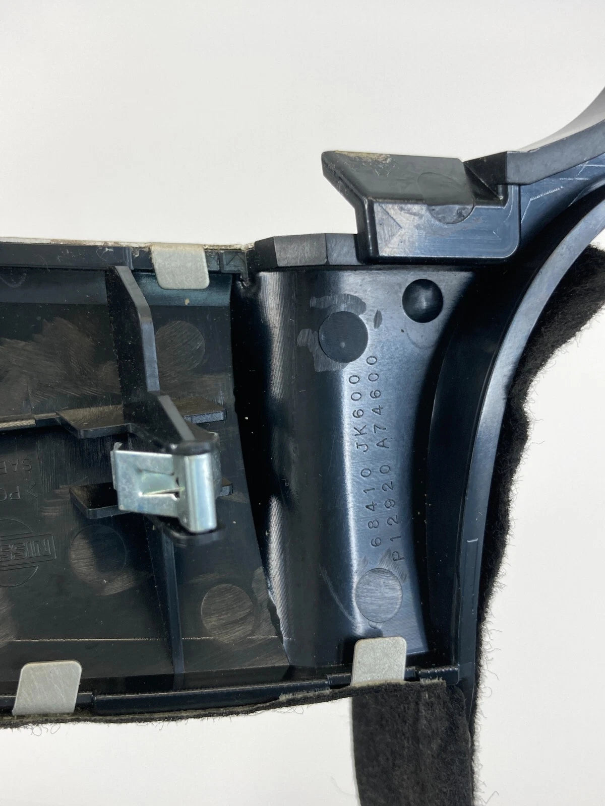 2007 2008 INFINITI G35 SEDAN FRONT LEFT DASH SIDE TRIM BEZEL 68410-JK600 OEM
