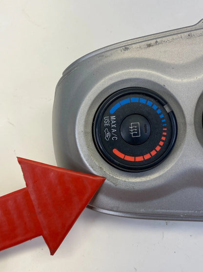 2009-2011 TOYOTA YARIS DASH AC HVAC HEATER CLIMATE CONTROL PANEL 55406-52200 OEM