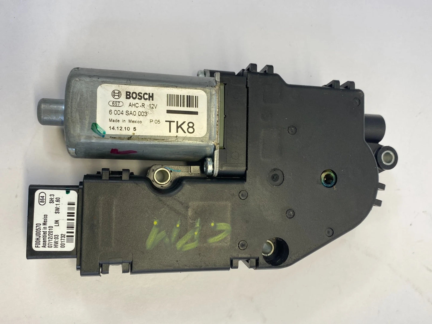 2011-2017 HONDA ODYSSEY SUNROOF MOON ROOF POWER MOTOR ASSEMBLY 6004-SA0-003 OEM