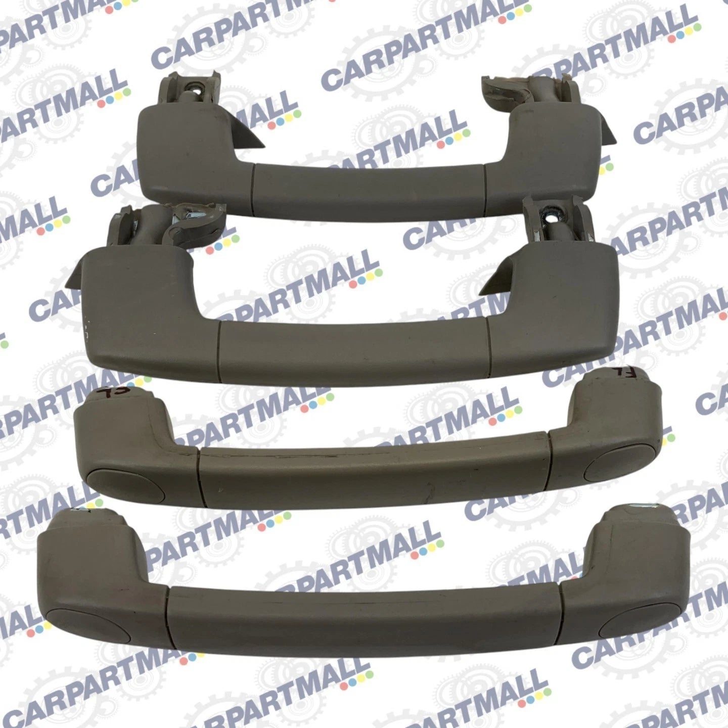 07-14 FORD EXPEDITION FRONT & REAR INTERIOR PILLAR GRAB GRIP ASSIST HANDLE 4 SET