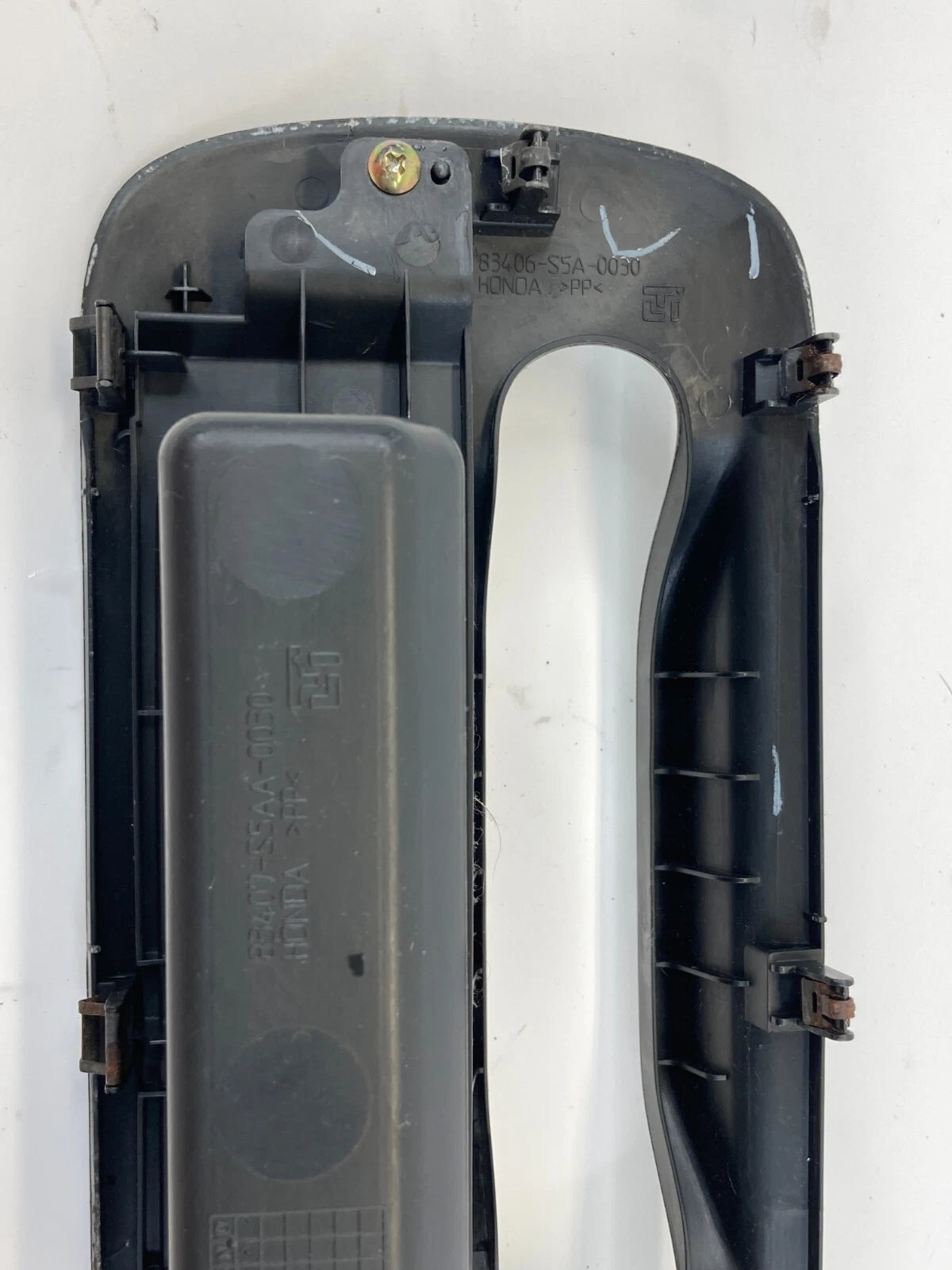 01-05 HONDA CIVIC CENTER CONSOLE BRAKE HANDLE BEZEL W/ POCKET 83406-S5A-0030 OEM