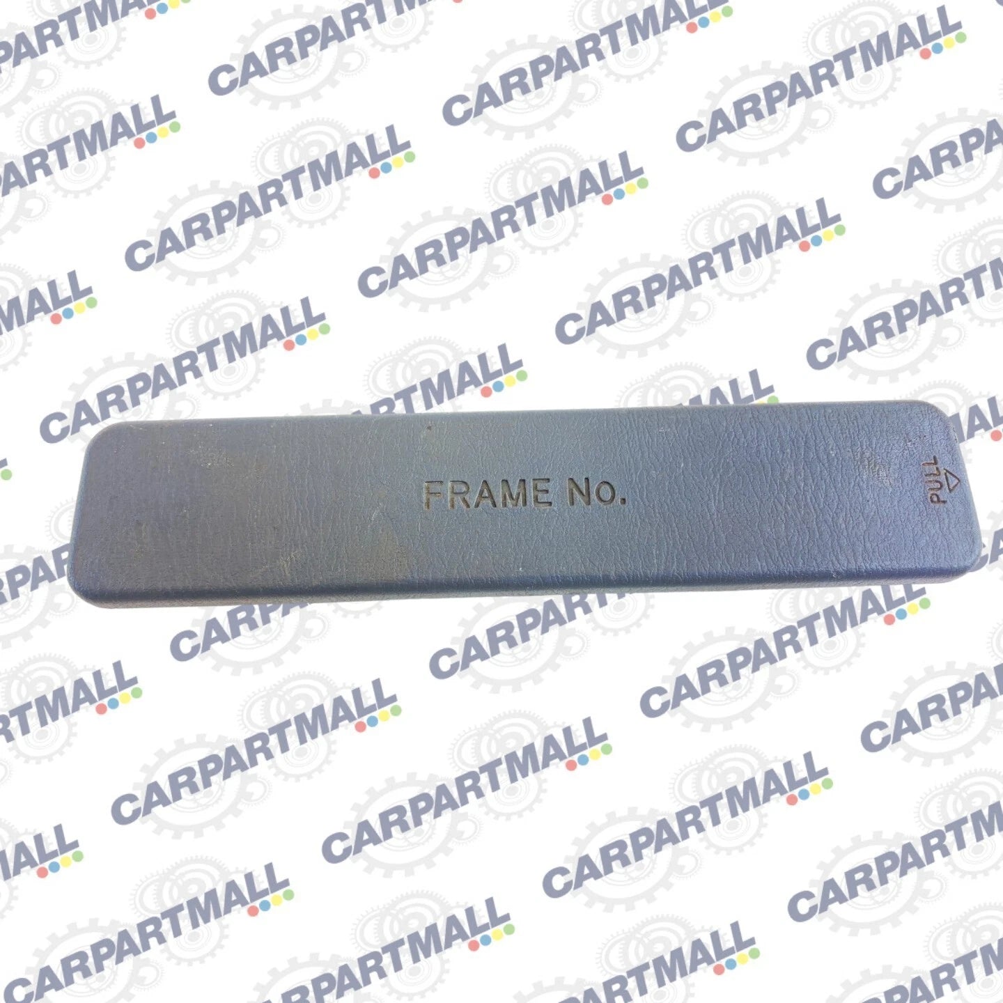 200-2005 TOYOTA RAV4 FLOOR FRAME NUMBER ACCESS TRIM CAUTION PLATE COVER OEM