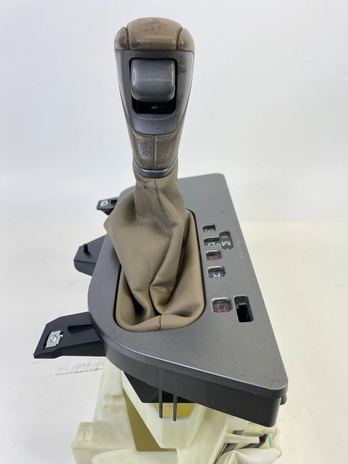 2007-2009 ACURA MDX AUTOMATIC TRANSMISSION GEAR SHIFTER ASSEMBLY TAN LEATHER OEM