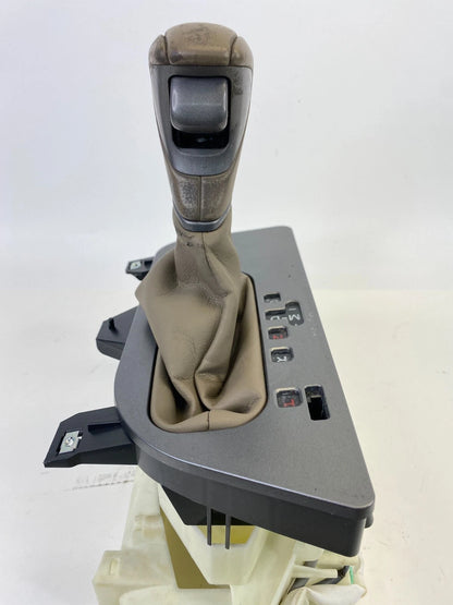 2007-2009 ACURA MDX AUTOMATIC TRANSMISSION GEAR SHIFTER ASSEMBLY TAN LEATHER OEM