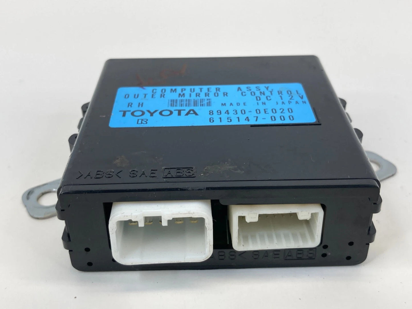 07-09 LEXUS RX350 RIGHT OUTER MIRROR COMPUTER CONTROL MODULE 89430-0E020 OEM