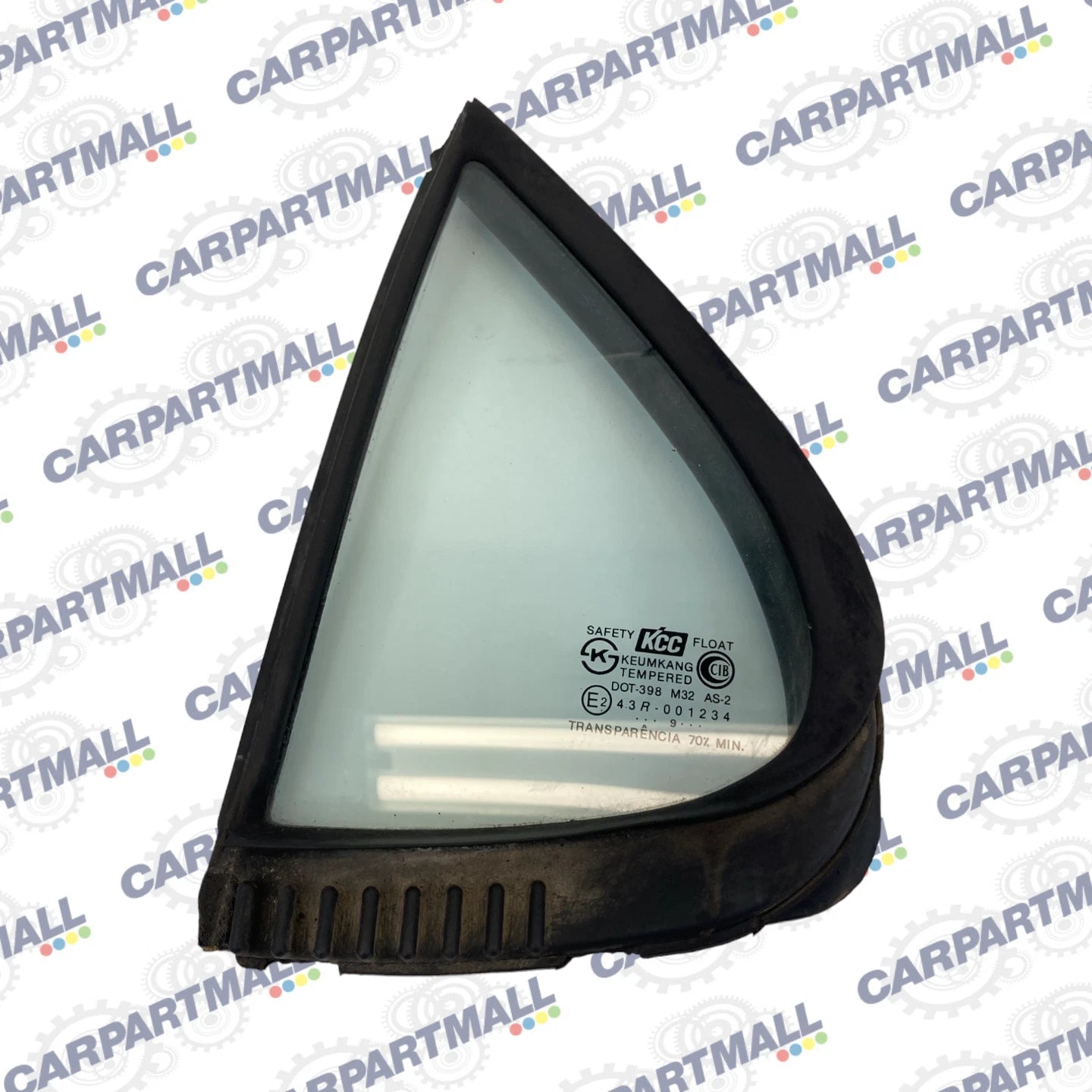 1996-2000 HYUNDAI ELANTRA LH REAR LEFT DRIVER DOOR VENT GLASS 43R001234 OEM