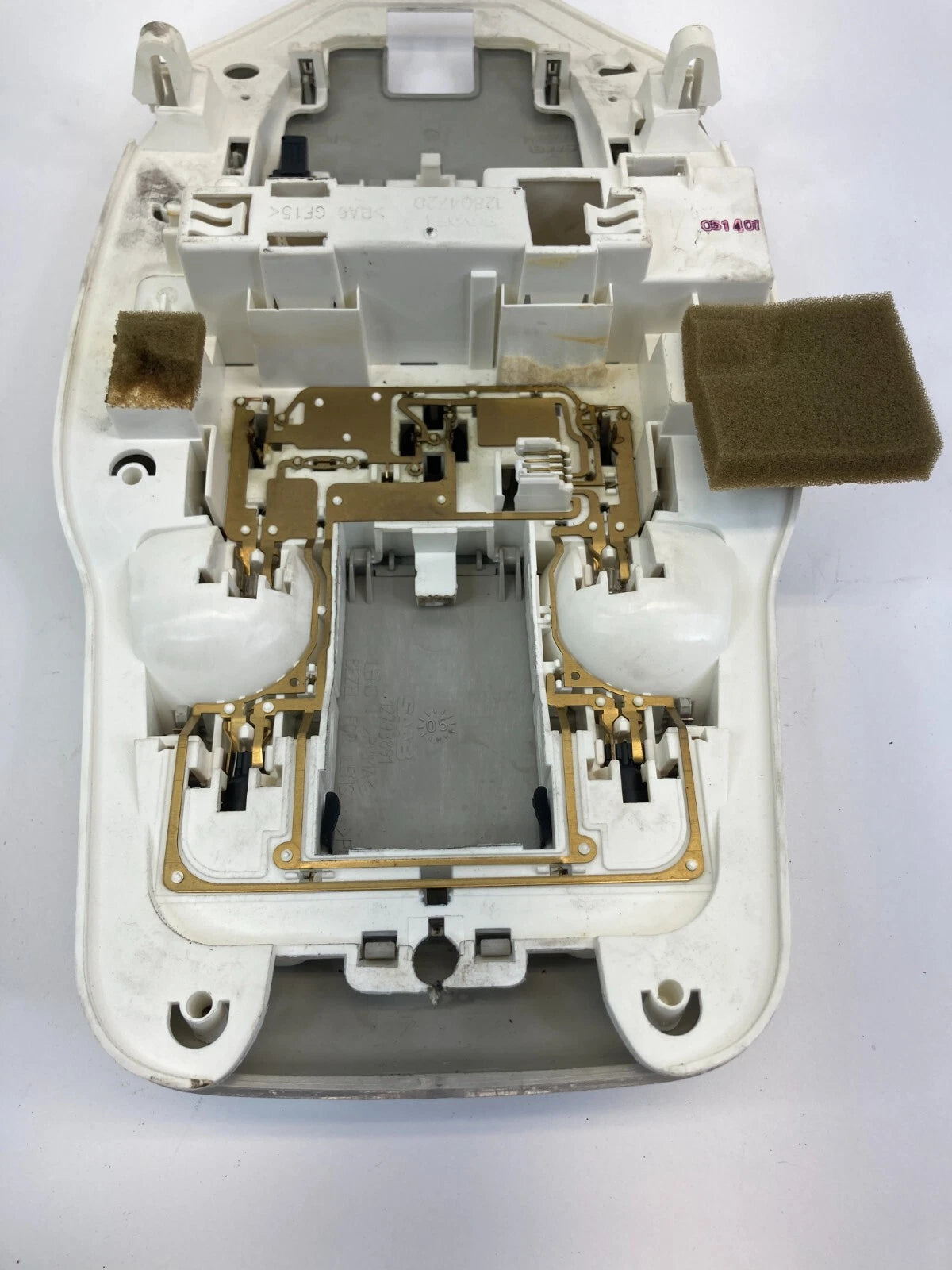 2003-2011 SAAB 9-3 93 ROOF OVERHEAD CONSOLE DOME MAP LIGHT LAMP 12804720 OEM
