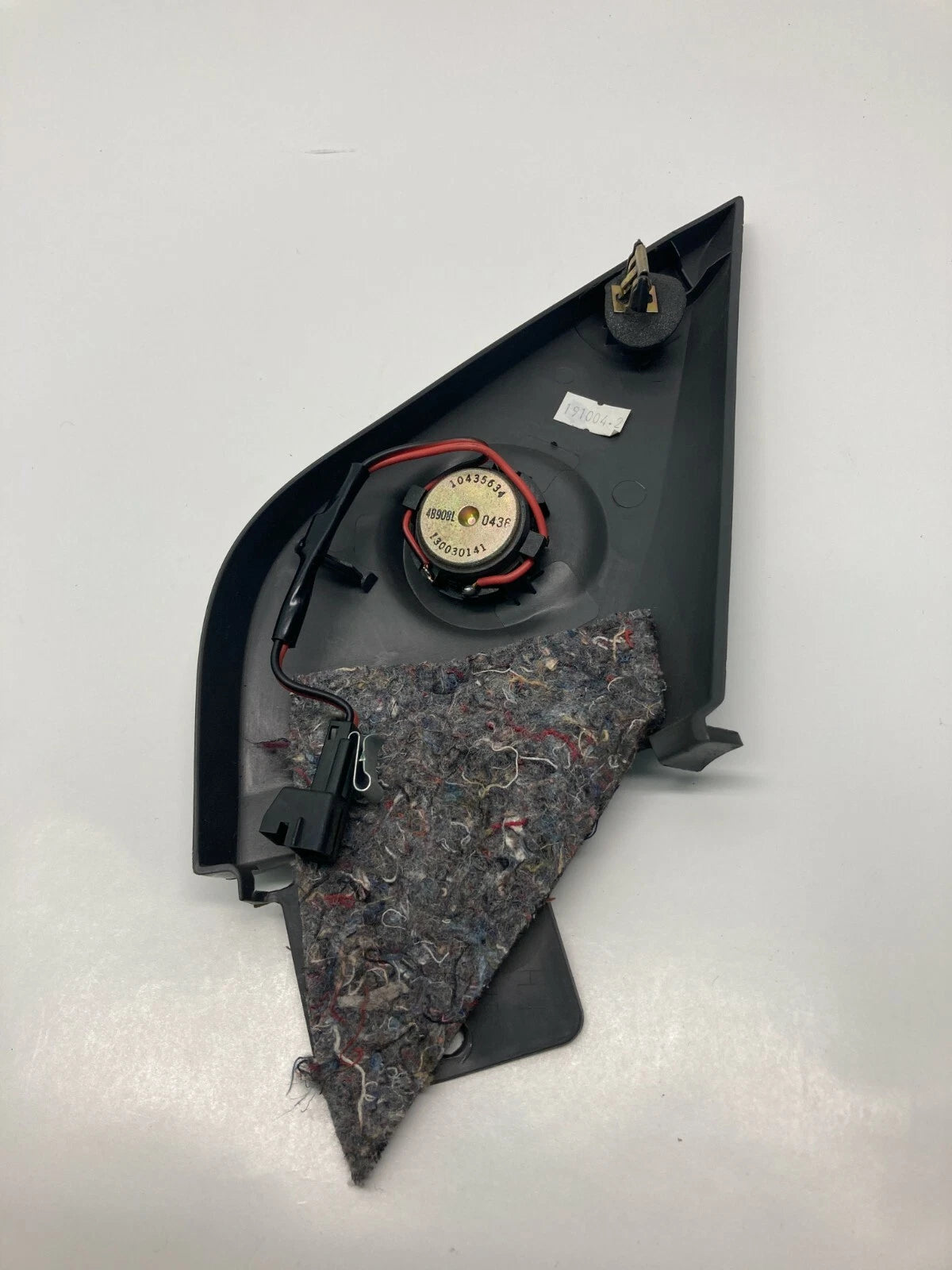02-07 BUICK RENDEZVOUS FRONT LEFT SIDE DOOR INNER SPEAKER TWEETER CORNER W COVER