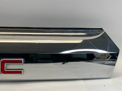 2010-2015 GMC TERRAIN TRUNK LID GARNISH LICENSE PLATE MOLDING W/ CAMERA 23333992