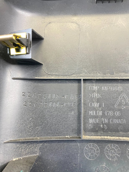 2007-2009 PONTIAC TORRENT REAR LOWER CENTER CONSOLE PANEL TRIM COVER 22722113