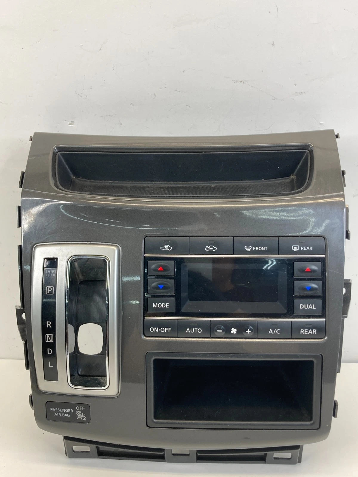 2011-2017 NISSAN QUEST HVAC HEATER TEMP SWITCH CLIMATE CONTROL W/ SHIFTER BEZEL