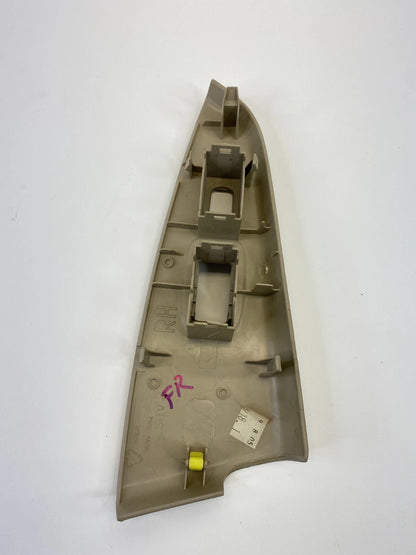 2004-2008 TOYOTA SOLARA FRONT RIGHT DOOR WINDOW SWITCH TRIM BEZEL 74231-AA090