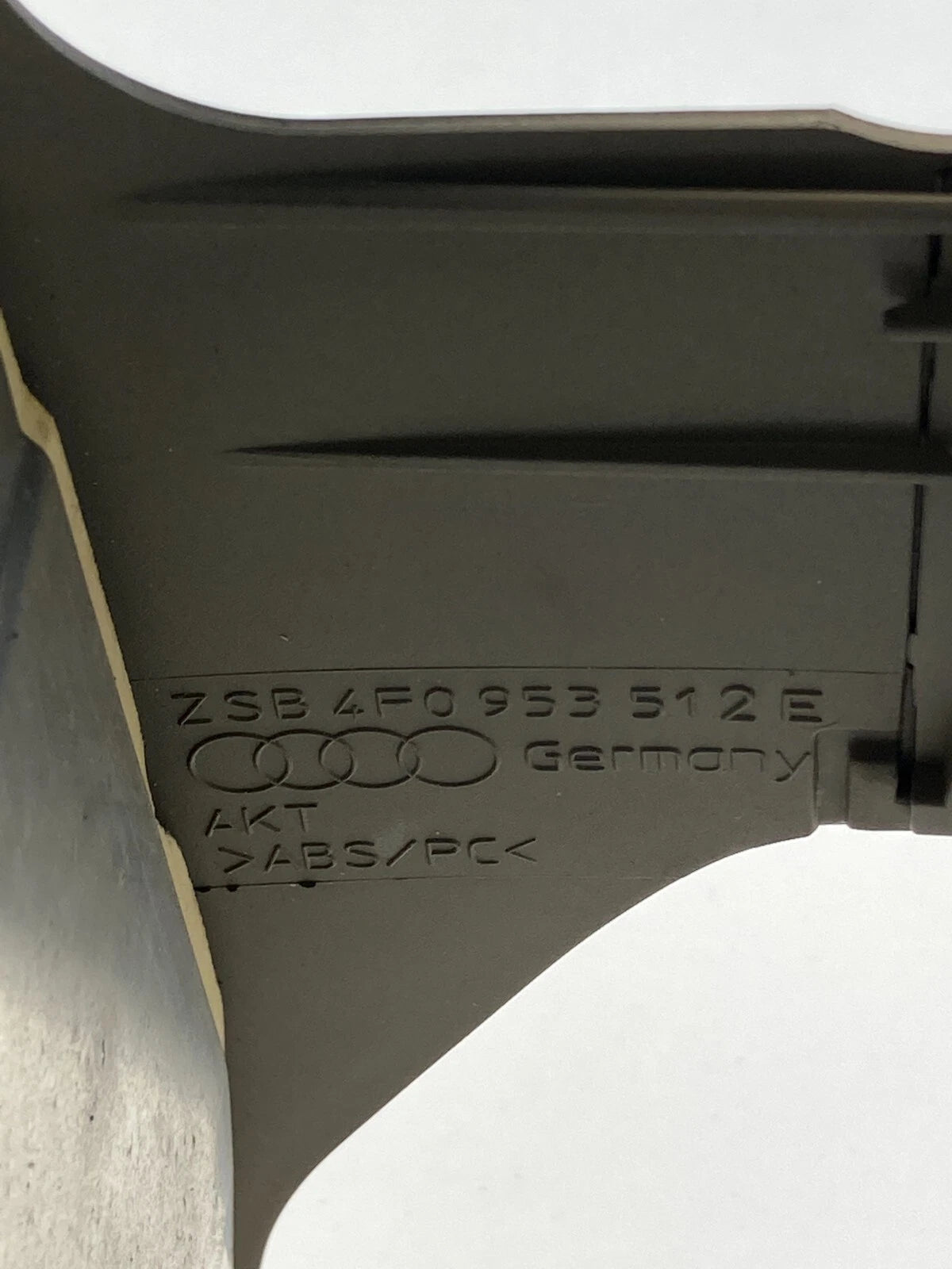 2006-2011 AUDI A6 UPPER & LOWER STEERING COLUMN TRIM COVER 4F0-953-512-E OEM