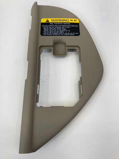 07-09 Hyundai Elantra Dash Left Driver End Cap Cover Pad Trim Panel 84716-2H000