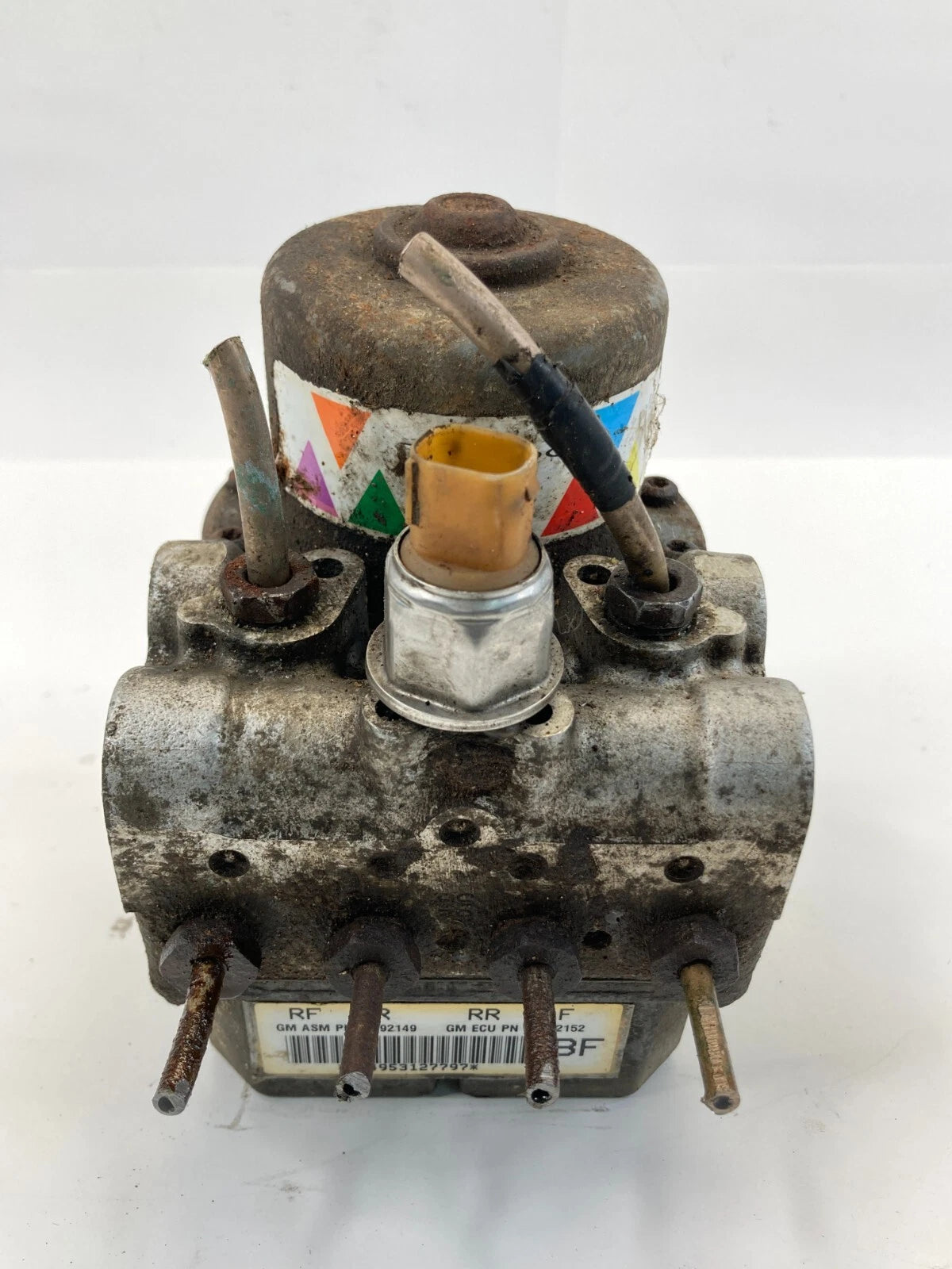 05 06 CADILLAC SRX STS 3.6L AT ABS ANTI LOCK BRAKE PUMP CONTROL MODULE 15792149