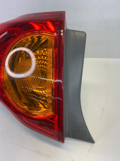 2009 2010 TOYOTA COROLLA REAR LEFT DRIVER SIDE OUTER TAILLIGHT TAIL LAMP LED OEM