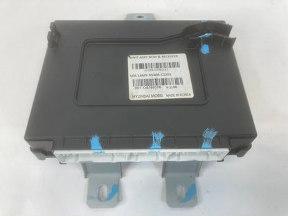 2015-2017 HYUNDAI SONATA 2.4L A/T BODY CONTROL MODULE UNIT BCM 95400-C2201