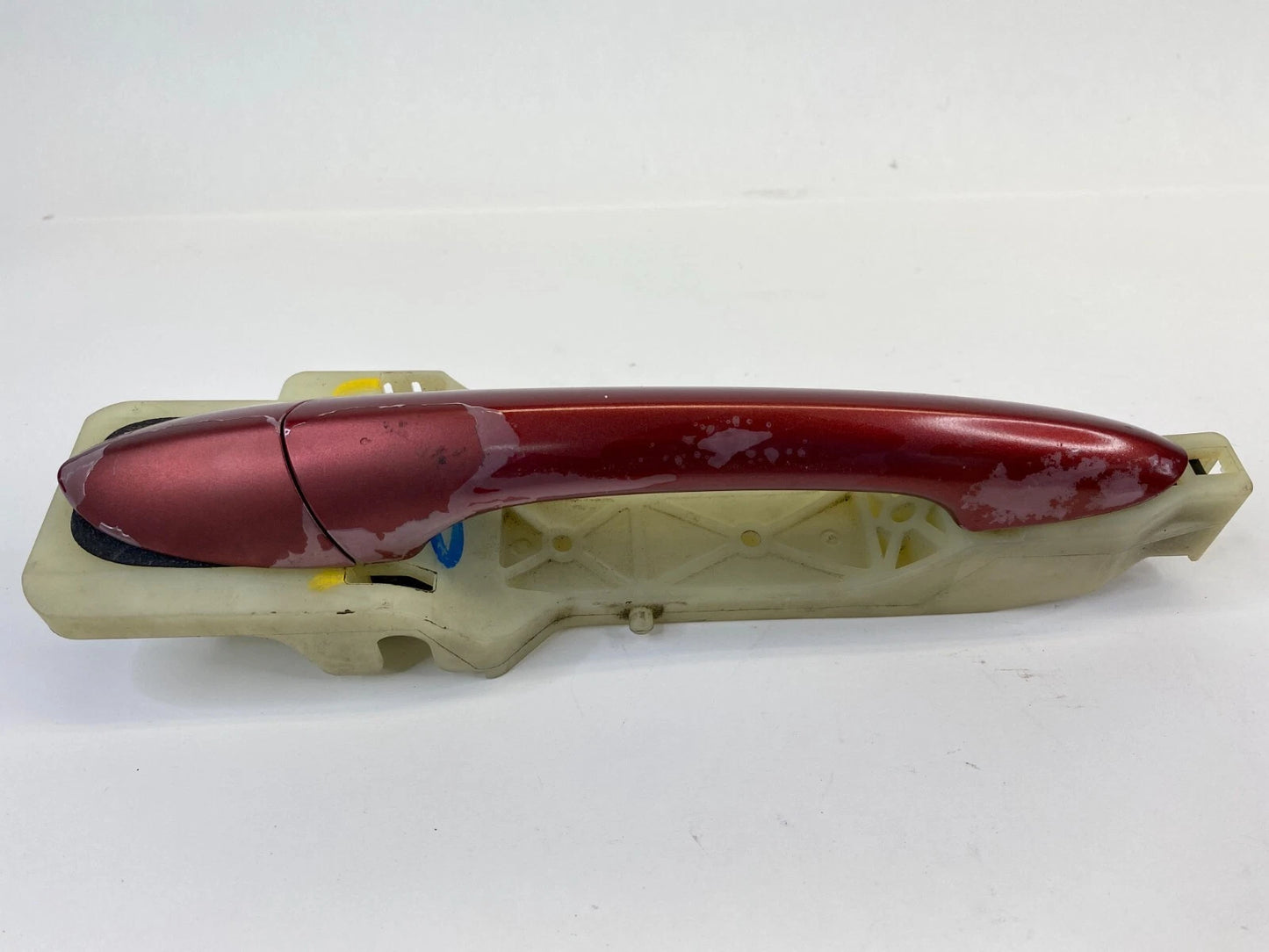 2011-2014 HYUNDAI SONATA REAR LEFT EXTERIOR DOOR HANDLE ASSEMBLY RED OEM