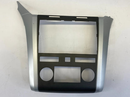2009-2012 CHEVROLET TRAVERSE DASH RADIO CLIMATE BEZEL COVER TRIM 20989249 OEM