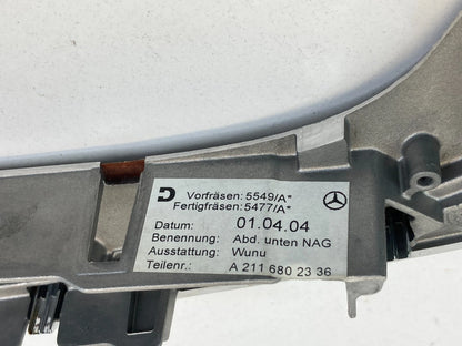 03-06 MERCEDES-BENZ E320 CENTER CONSOLE SHIFTER BEZEL TRIM PANEL A-211-680-52-36