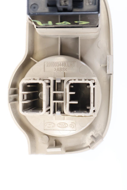 2006-2011 HYUNDAI ACCENT DASH PANEL LIGHTS DIMMER SWITCH BEZEL 201003449 OEM
