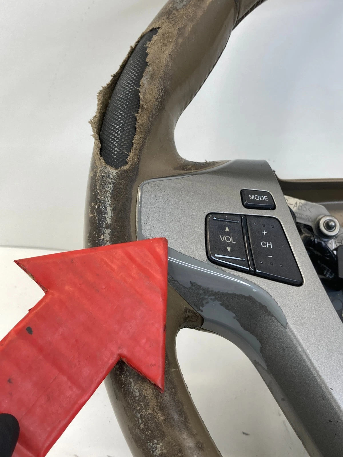 2010-2013 ACURA MDX STEERING WHEEL W/ CRUISE & AUDIO CONTROLS ASSY 6066087 OEM