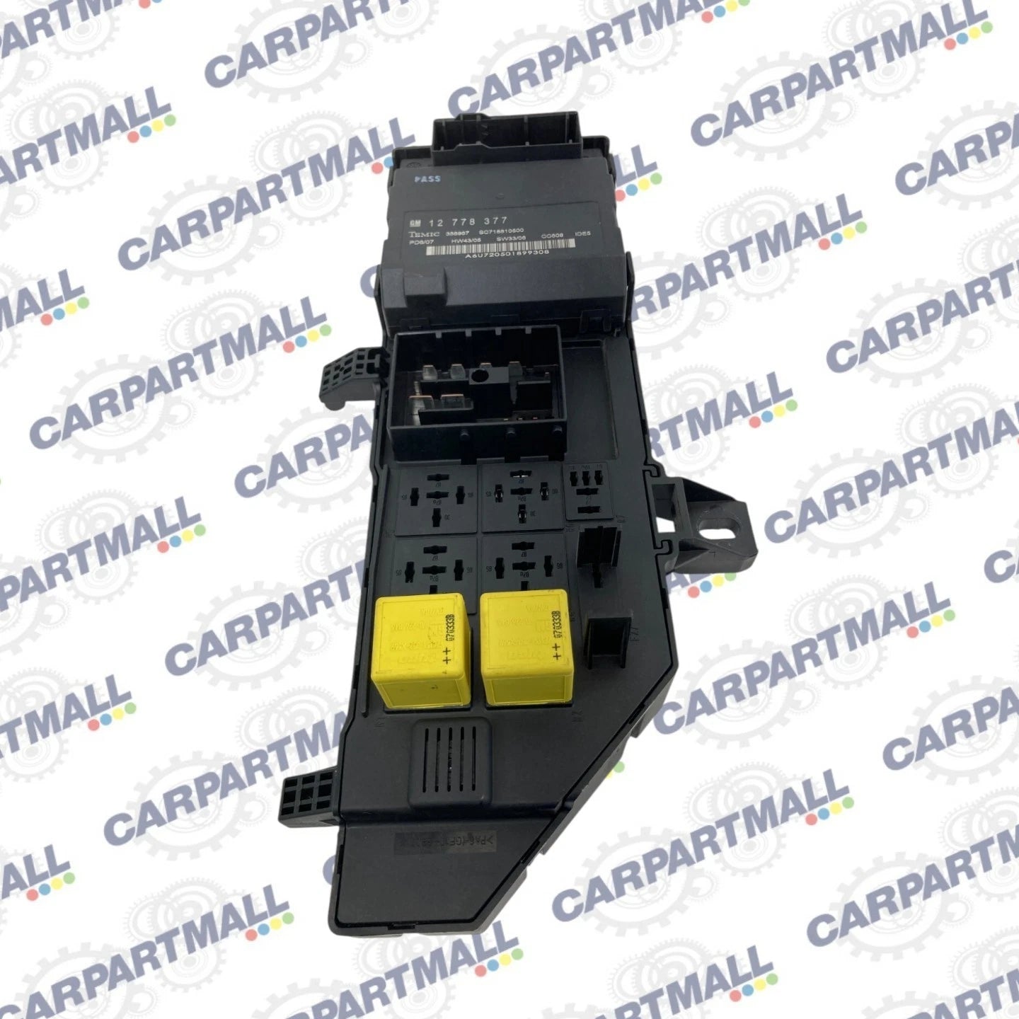2003-2009 SAAB 9-3 UNDER DASH FUSE RELAY BOX W/ BODY CONTROL MODULE 12778377 OEM