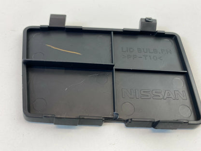 2008 09 10 11 12 2013 NISSAN ROGUE RIGHT PASSENGER BULB LID COVER CAP TRIM OEM