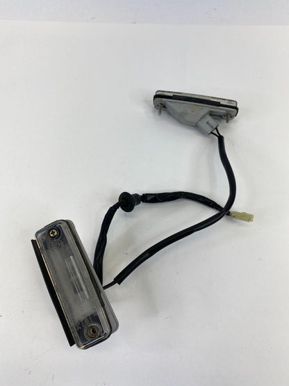 2003-2007 Subaru Forester Rear Trunk License Plate Light Lamp Pair Set OEM