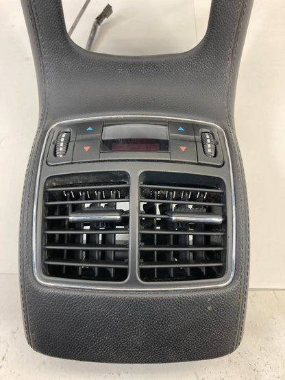 06-11 MERCEDES-BENZ CLS500 CLS550 REAR CENTER CONSOLE TRIM BEZEL W/AIR VENTS OEM