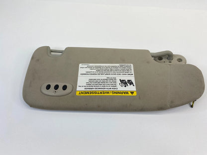 07-09 LINCOLN MKZ FRONT LEFT DRIVER SUNVISOR SET SUN VISOR SHADE W/ HOMELINK OEM