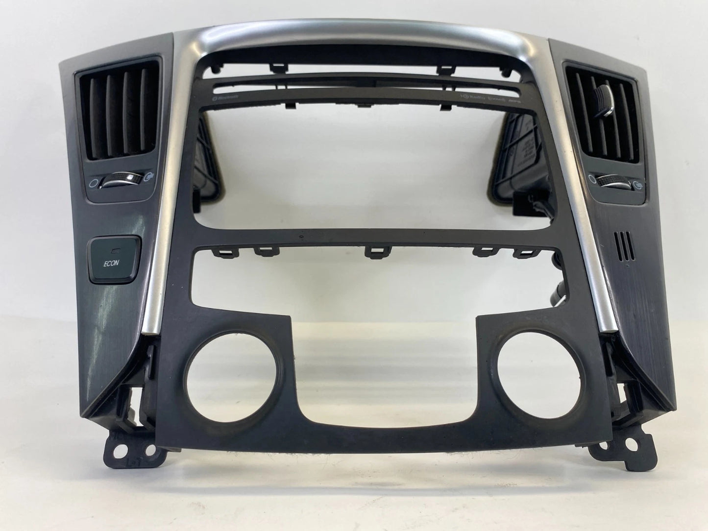2012-2015 HYUNDAI SONATA BEZEL DASH RADIO PANEL CLIMATE CONTROL W/ AIR VENT OEM