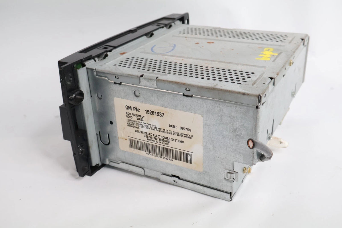 2006-2010 HUMMER H3 AM /FM 6 DISC CD PLAYER RADIO RECEIVER 15261537 OEM