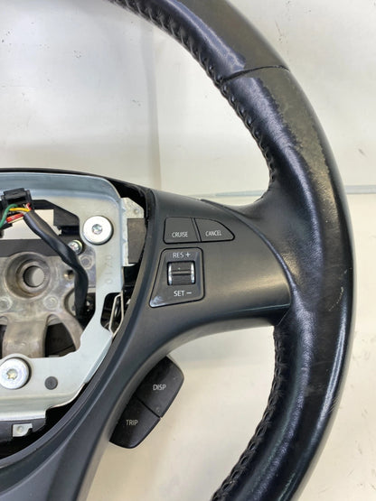 2010-2013 SUZUKI KIZASHI STEERING WHEEL WITH AUDIO & CRUISE CONTROL LEATHER OEM