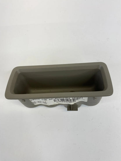 2005-2010 JEEP GRAND CHEROKEE REAR RIGHT INNER DOOR PULL HANDLE TRAY TRIM POCKET