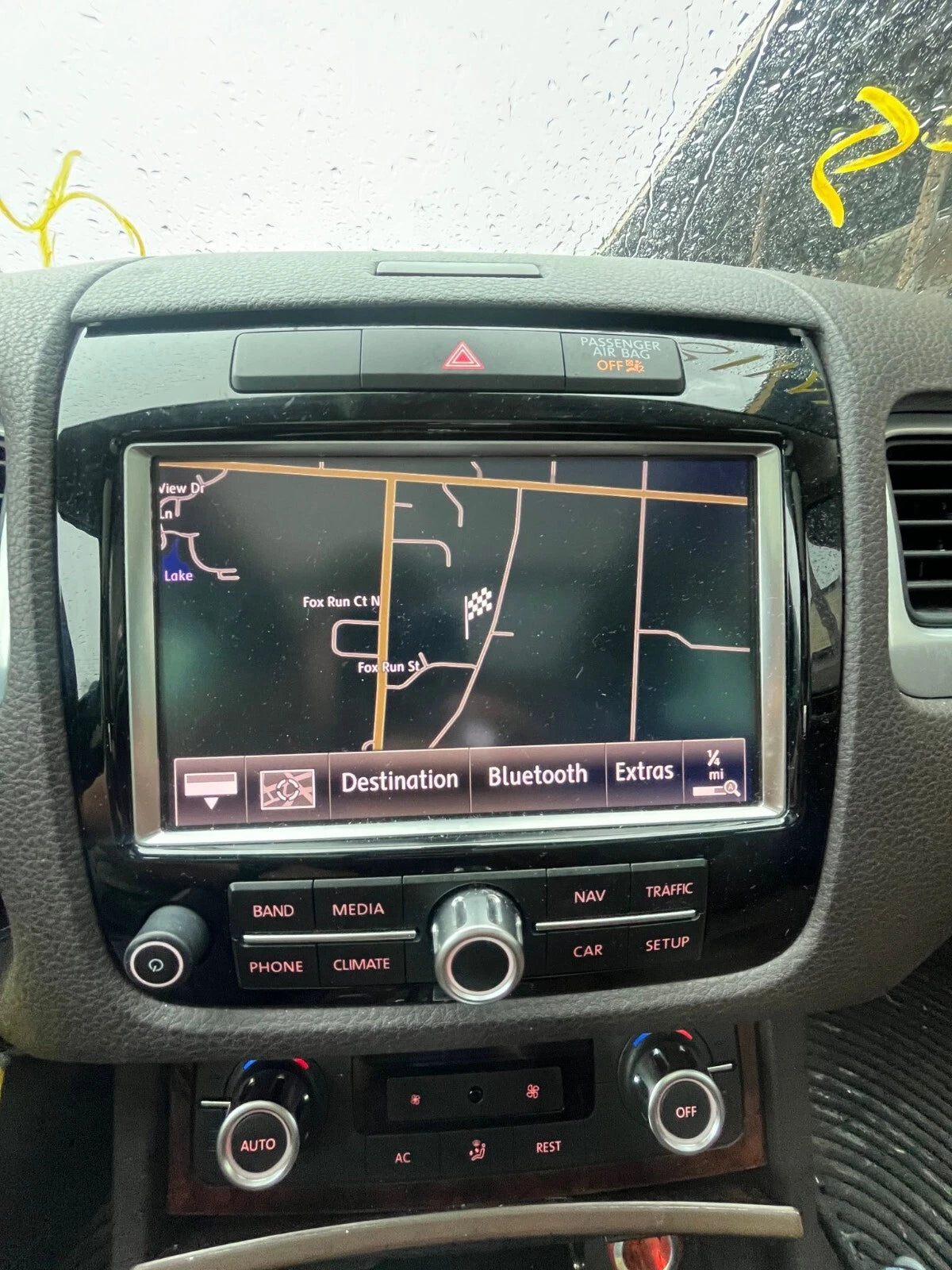 2011-2015 VOLKSWAGEN TOUAREG NAVIGATION DISPLAY RADIO TOUCHSCREEN 7P6-919603 OEM