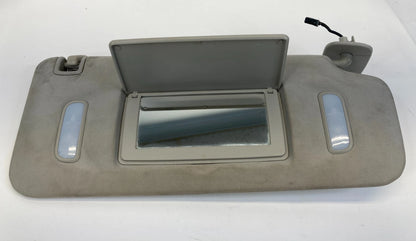 2007-2014 GMC YUKON SUN VISOR SHADE PAIR SET DRIVER & PASSENGER SIDES GRAY OEM