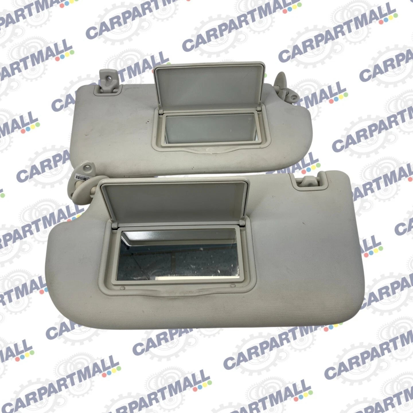 2013-2018 FORD FOCUS ROOF LEFT & RIGHT SUNVISOR SUN VISOR PAIR SET OEM