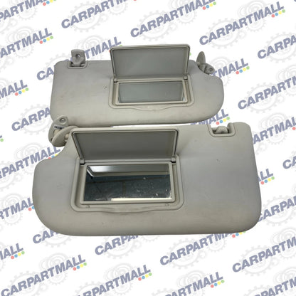 2013-2018 FORD FOCUS ROOF LEFT & RIGHT SUNVISOR SUN VISOR PAIR SET OEM
