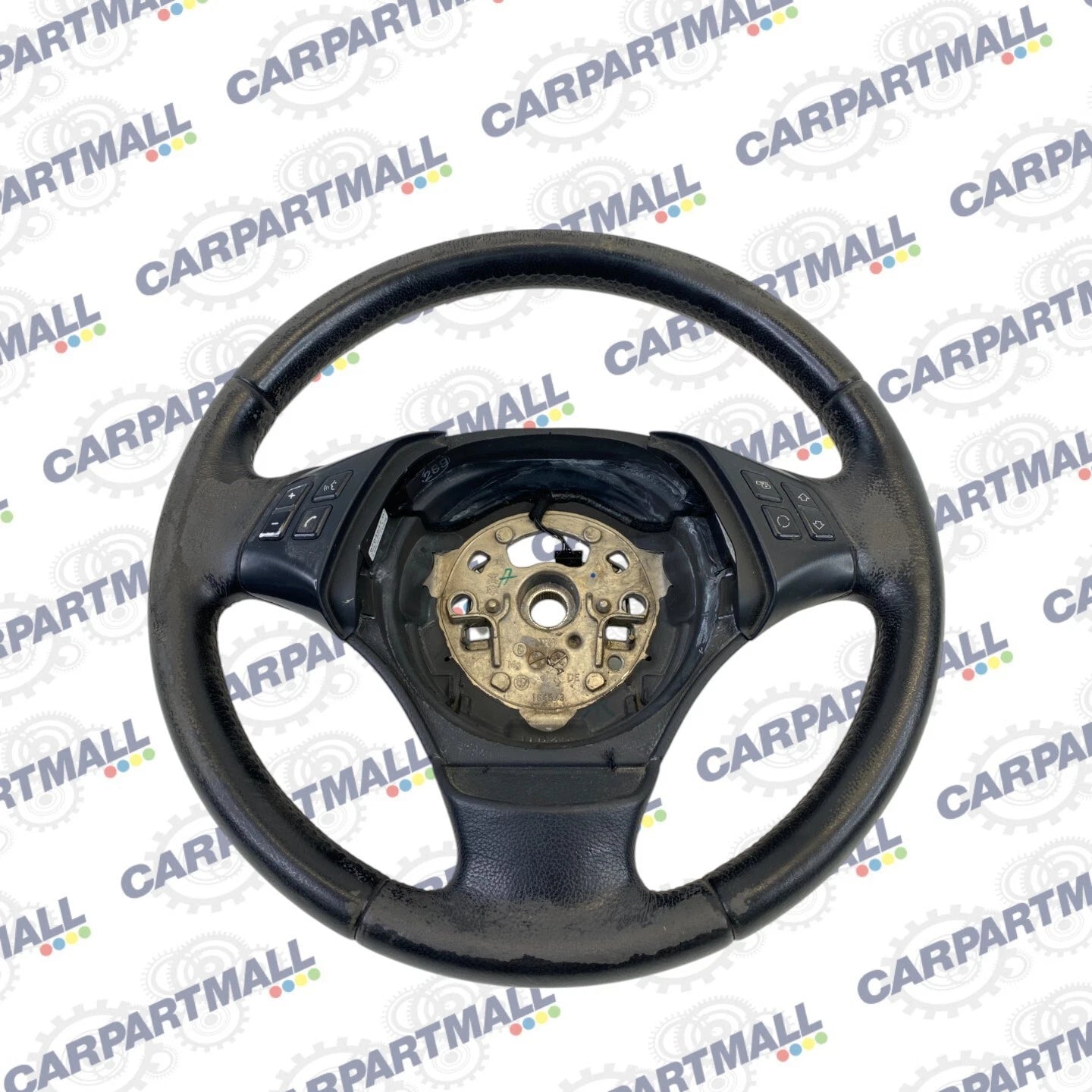 2006 BMW 330XI DRIVER STEERING WHEEL W/ MULTIFUNCTION SWITCH ASSEMBLY OEM