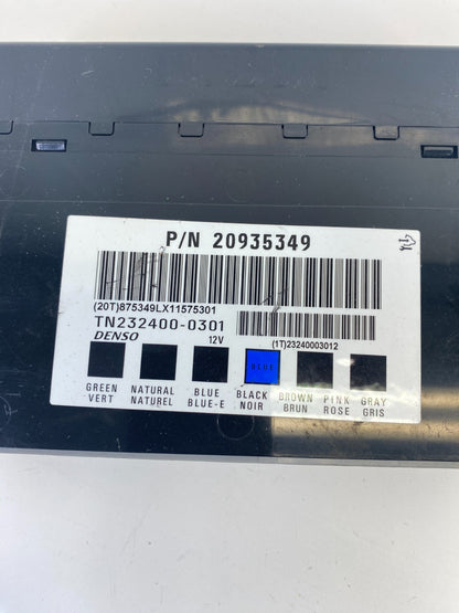 2008-2012 Buick Enclave 3.6L V6 Body Control Module Computer Unit 20935349 OEM