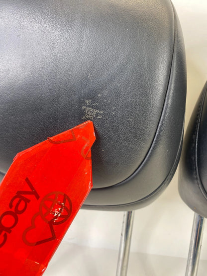 2013-2016 DODGE DART FRONT SEAT HEADREST HEAD REST SET 2 RH LH LEATHER BLACK
