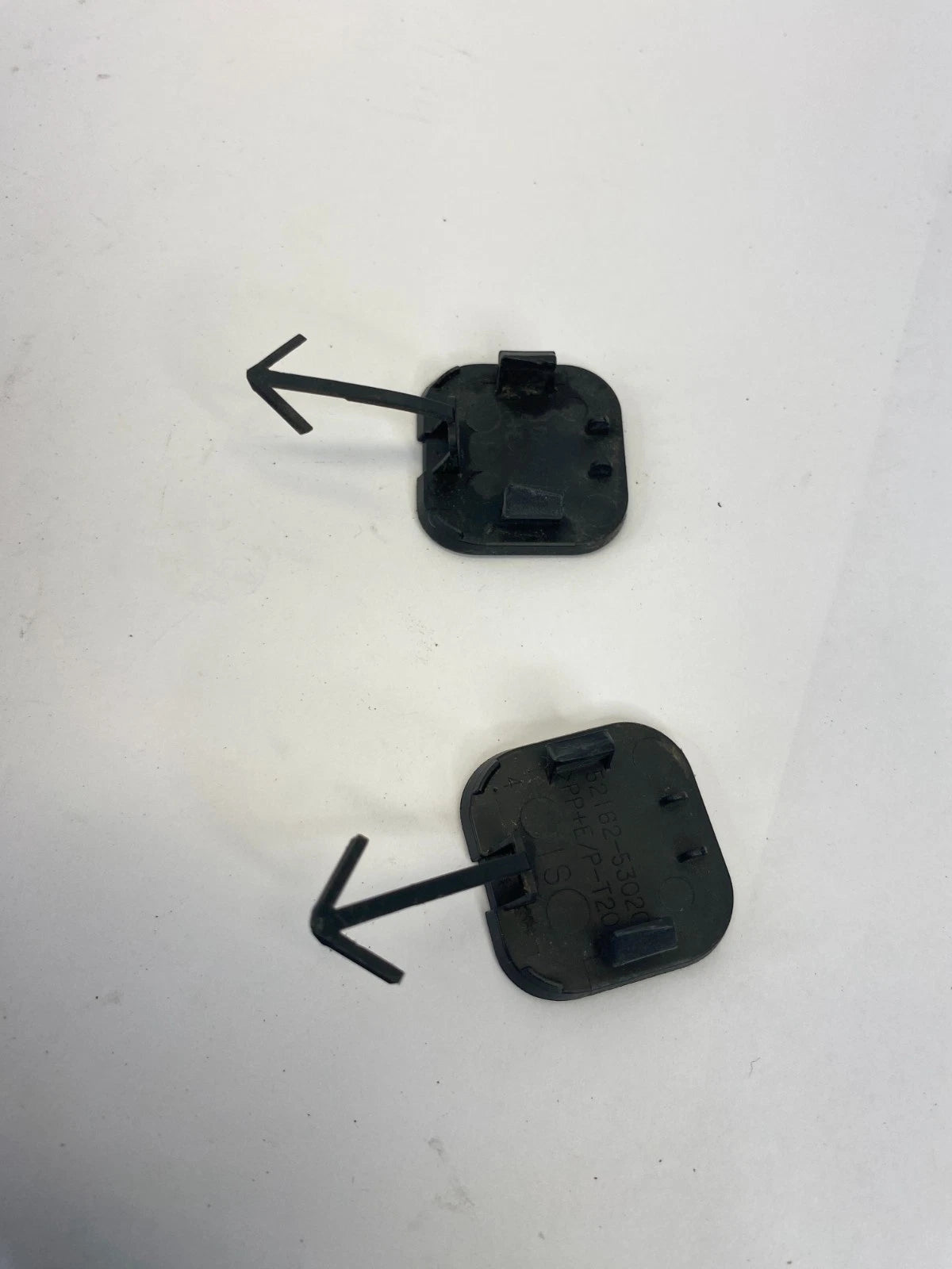 2006-2008 LEXUS IS250 IS350 FRONT RIGHT AND LEFT BUMPER TOW HOOK COVER CAP PAIR