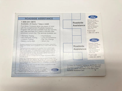2012 12 FORD FOCUS WARRANTY GUIDE REFERENCE SUPPLEMET BOOKS SET W/ CASE OEM