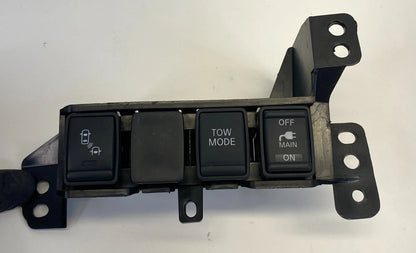 13-20 NISSAN PATHFINDER DASH TOW MODE BLIND SPOT POWER OUTLET SWITCH PANEL OEM