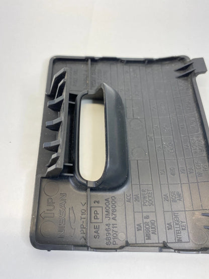 2008-2013 NISSAN ROGUE INNER FUSE BOX DOOR PANEL LID COVER TRIM 68964-JM00A OEM
