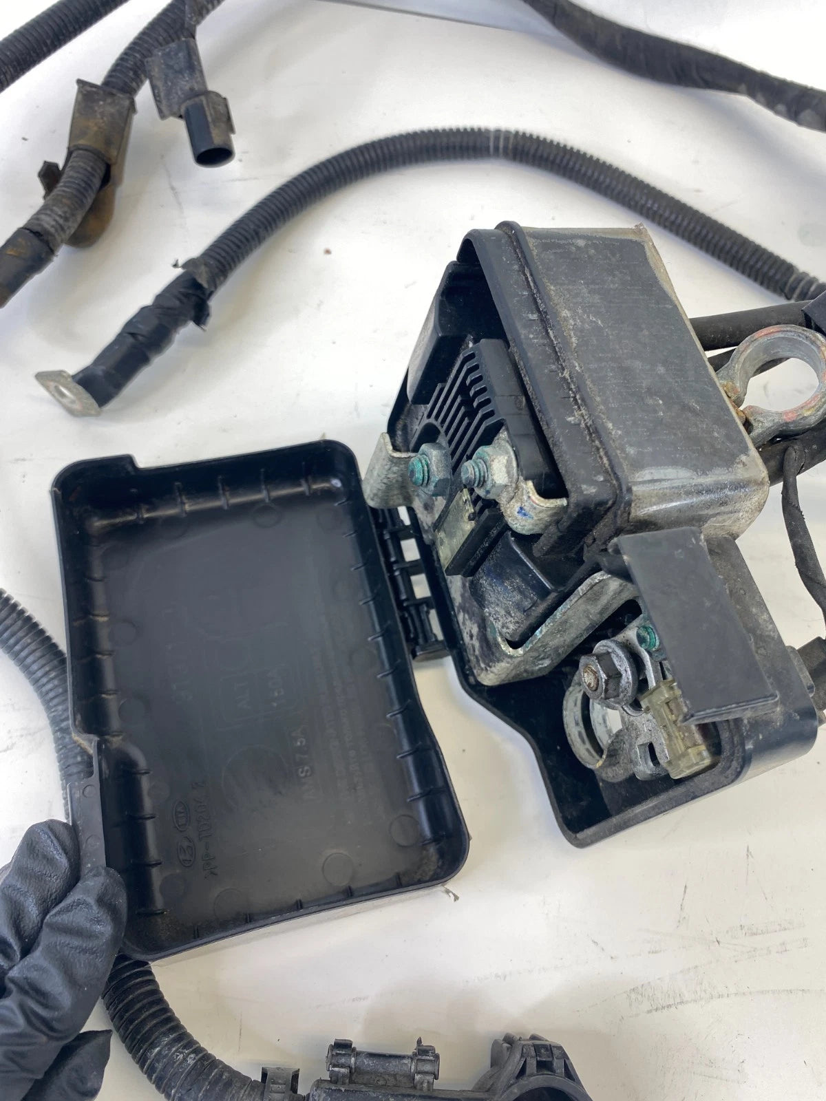 2011-2013 HYUNDAI ELANTRA 1.8L L4 A/T POSITIVE CABLE WIRING BATTERY 91971-3X091