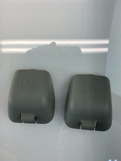 2005 2006 Infiniti G35 Sedan Rear Child Booster Restraint Clip Cover Set OEM